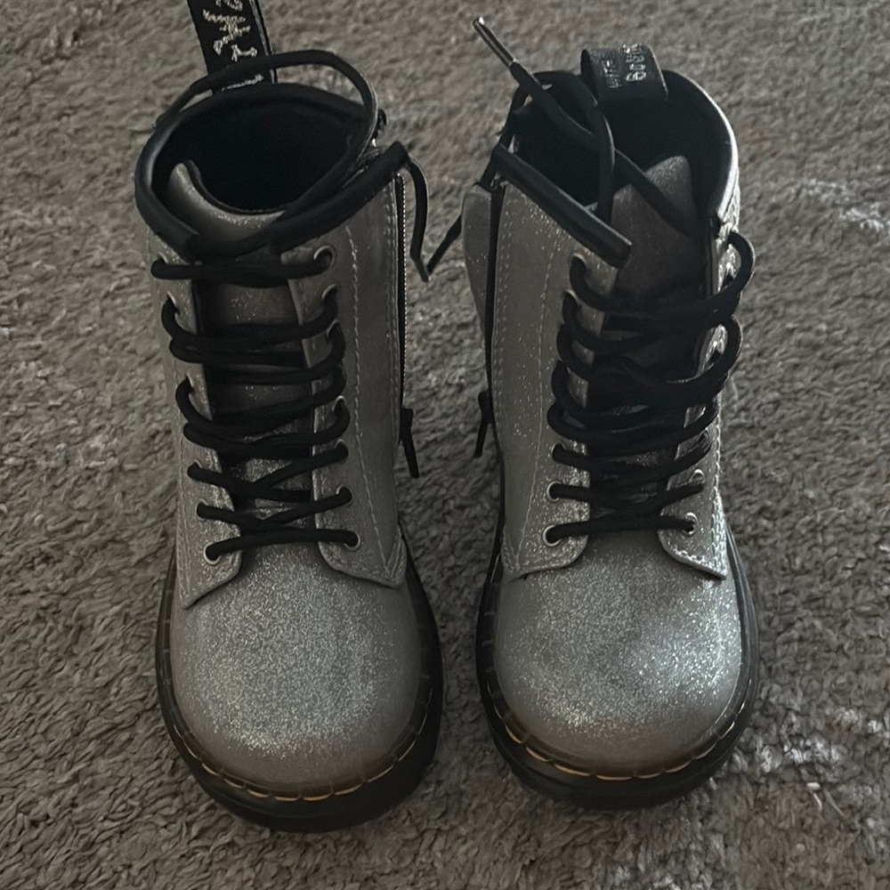 Dr. Martens Metallic Boots Toddler Size 8